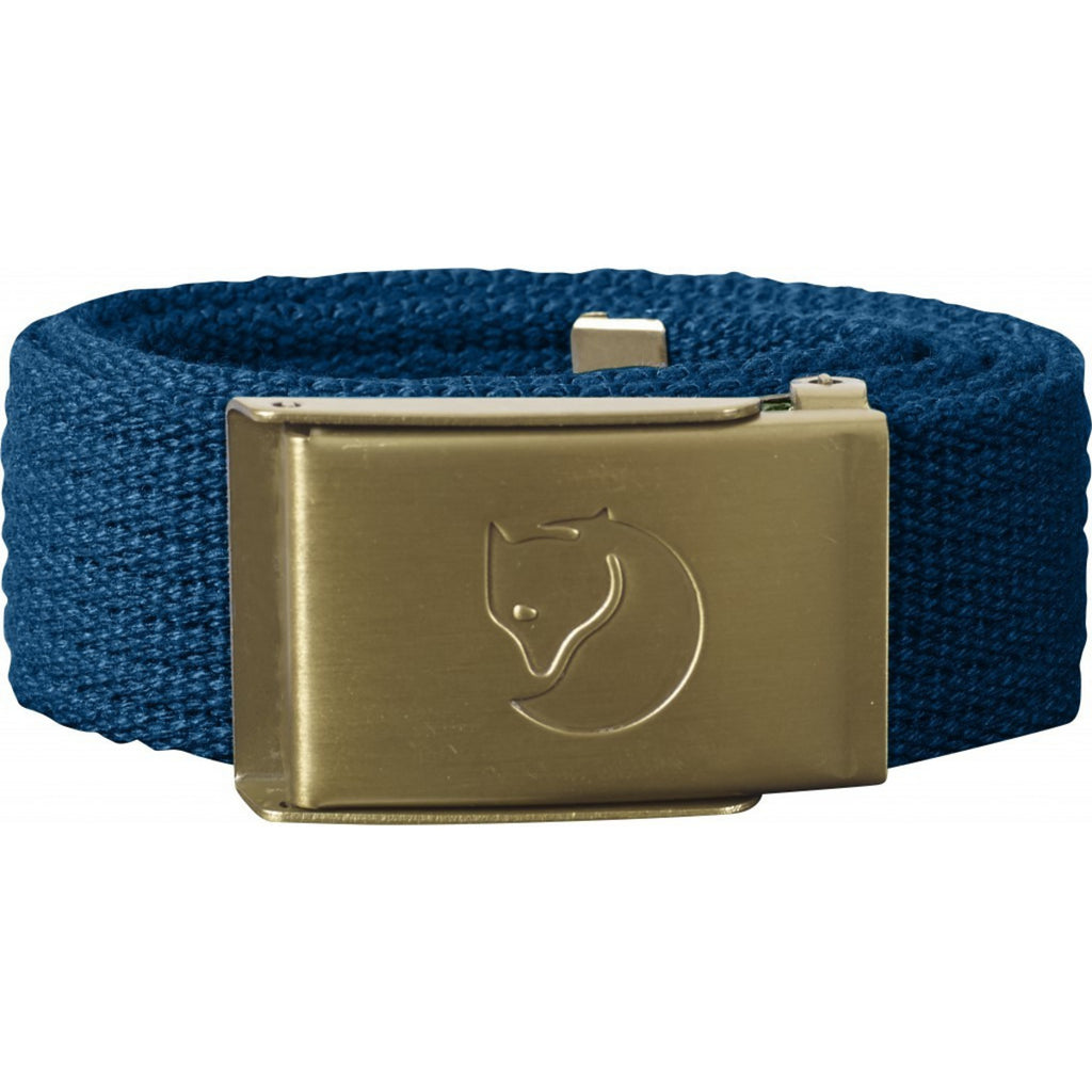 Kids Canvas Brass Belt