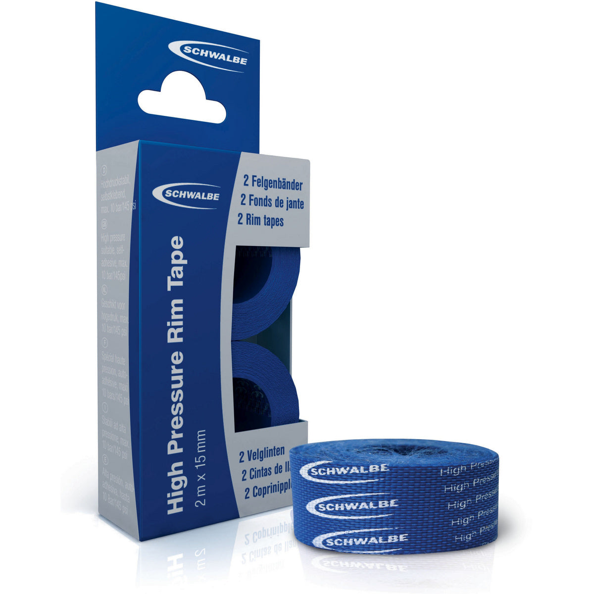 High-Pressure Klebefelgenband 15mm 2er-Set