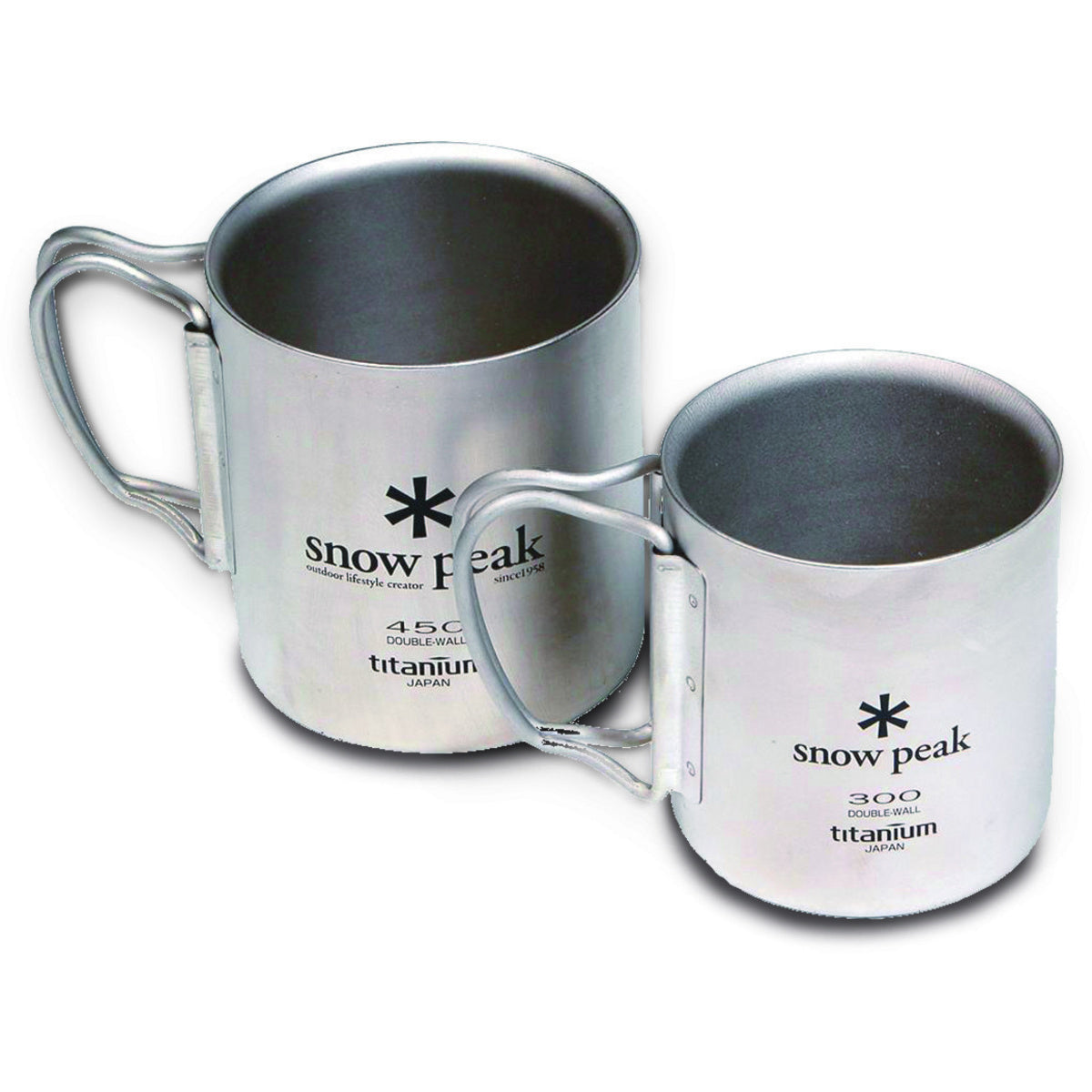 Double Wall Cup Titanium 450
