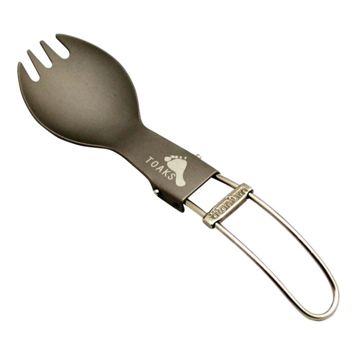 Titanium Folding Spork