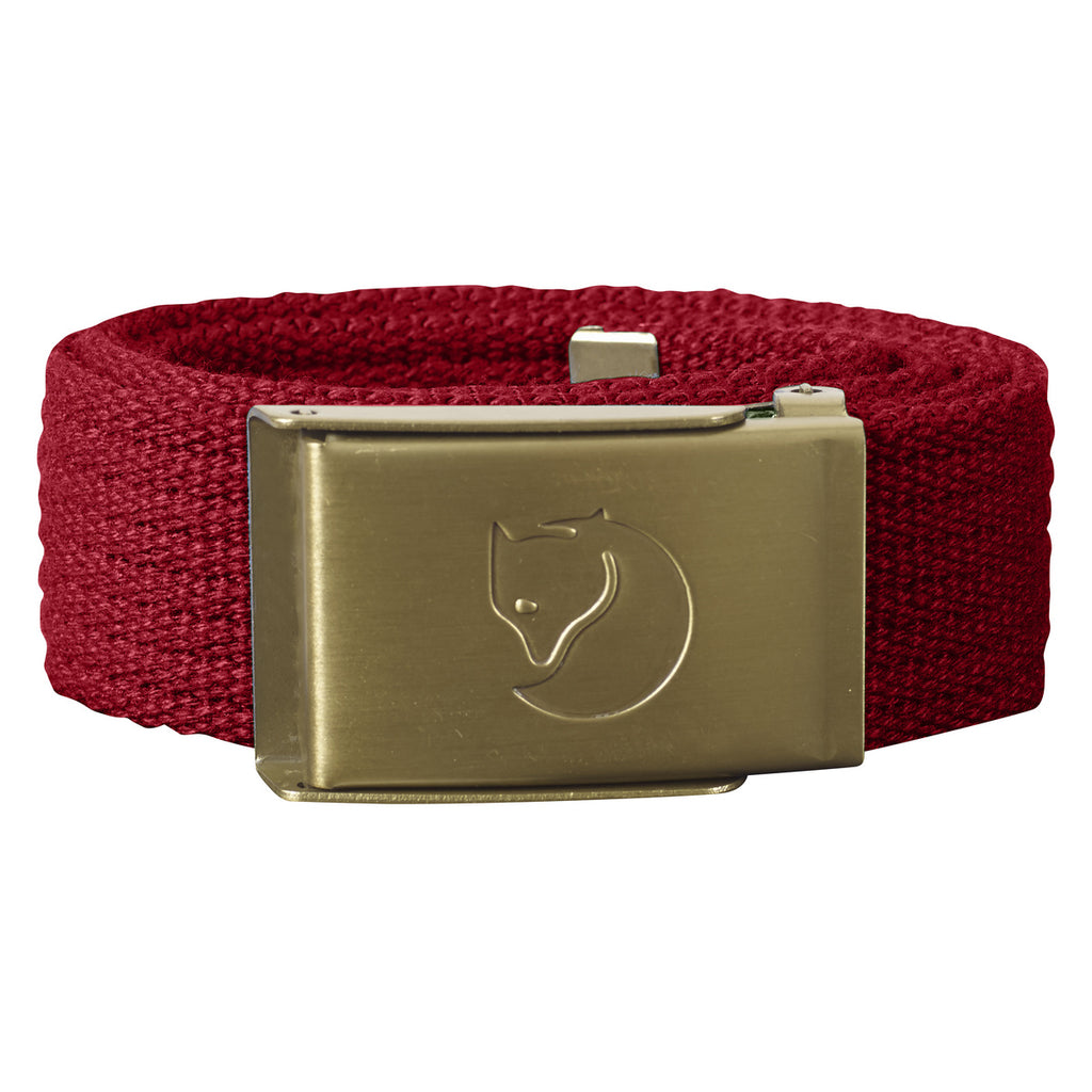 Kids Canvas Brass Belt