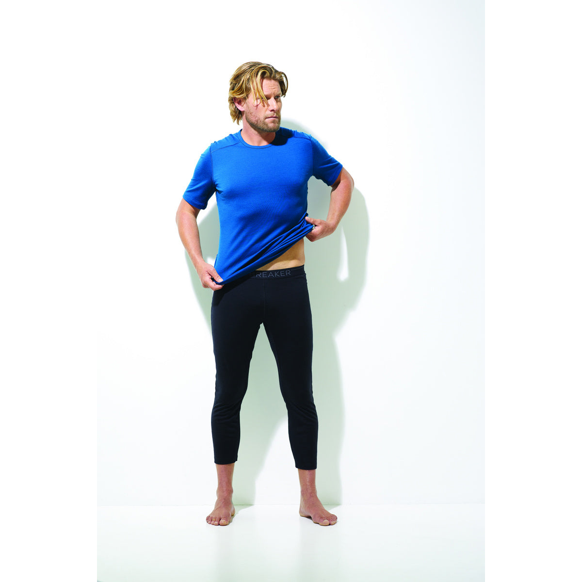 Men Merino 200 Oasis SS Crewe