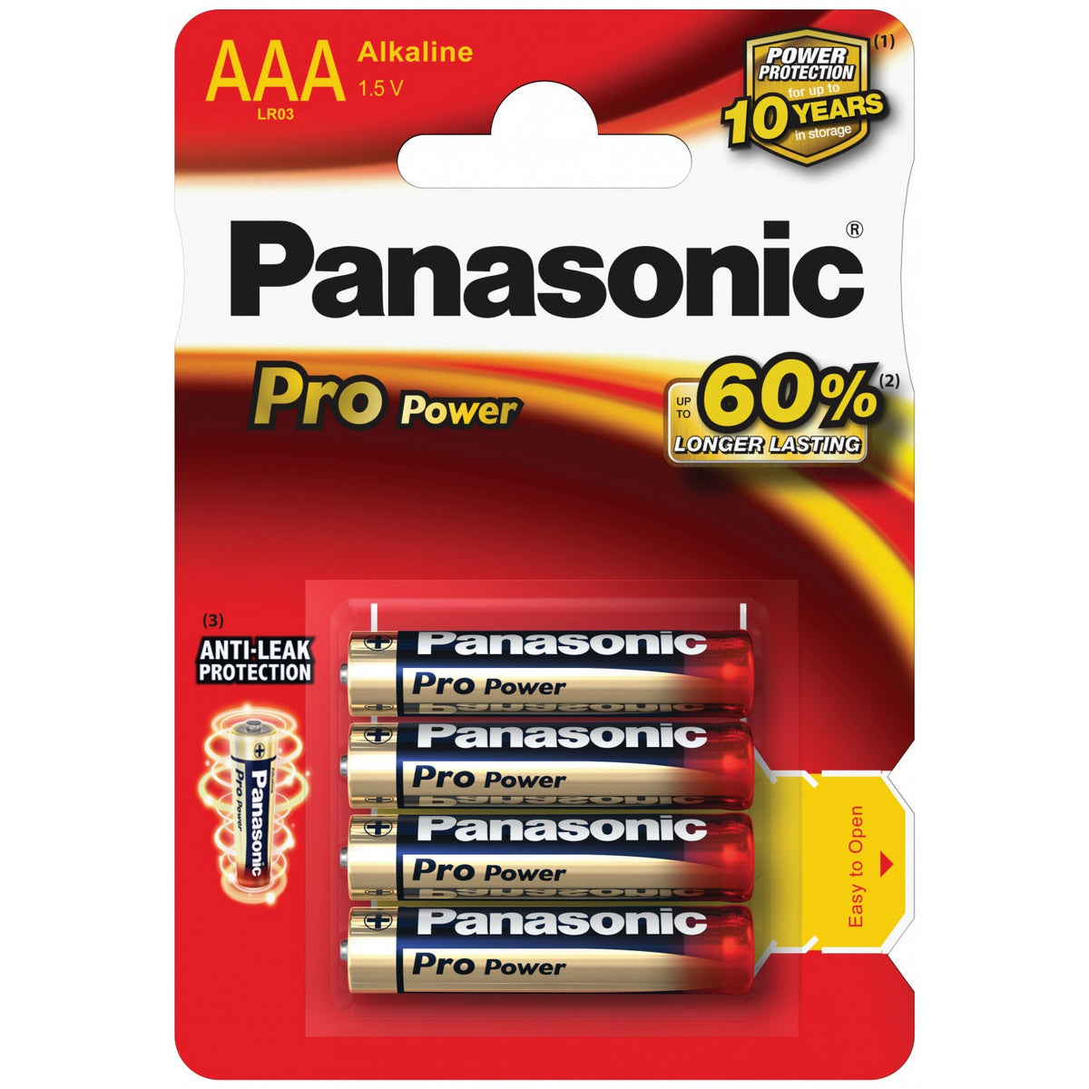 Pro Power 4x LR03 / AAA Batterien