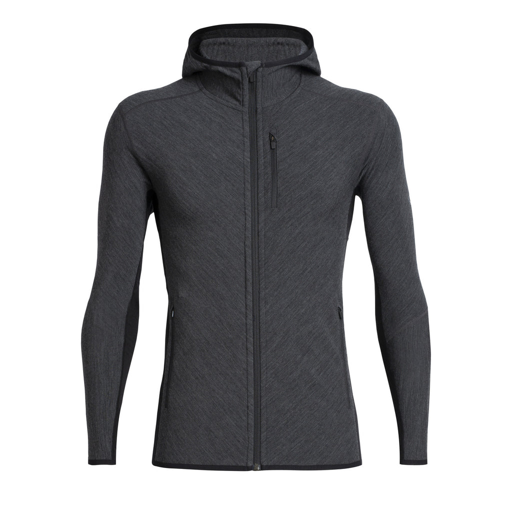 Mens Descender LS Zip Hood