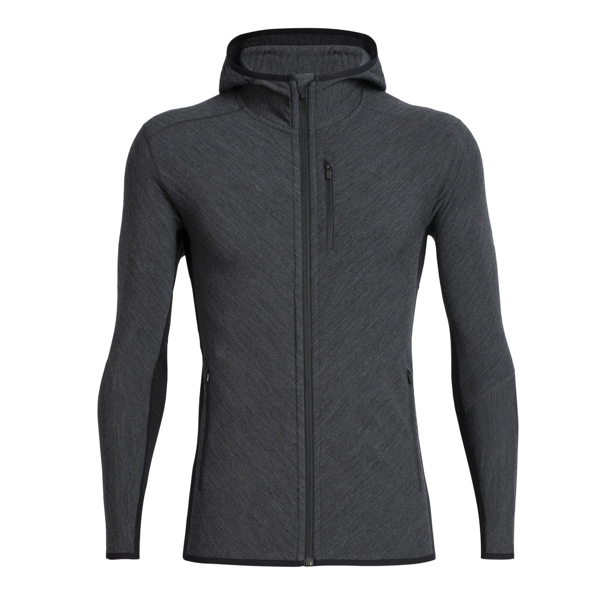 Mens Descender LS Zip Hood