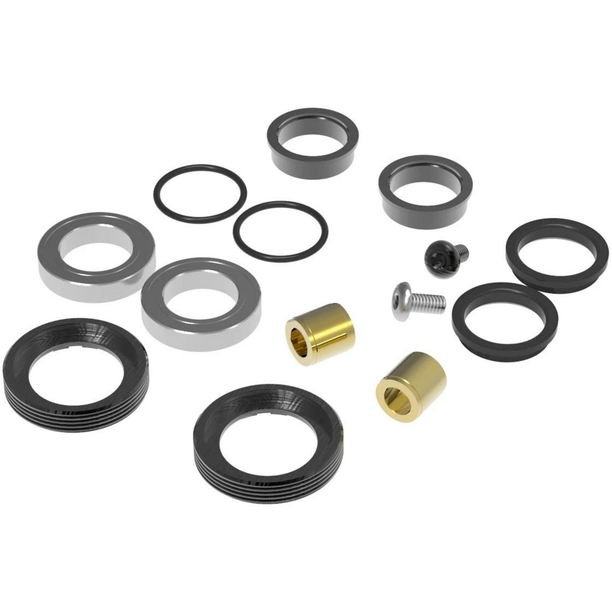 Aluminium Pedal Bearing Rebuild Kit V2