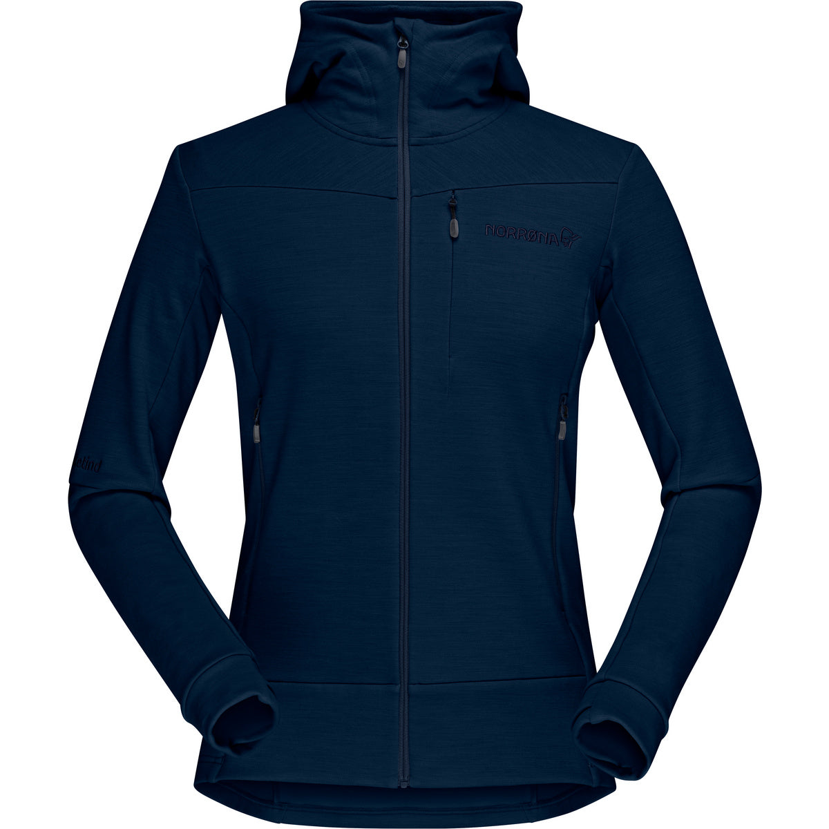 Falketind Warmwool2 Stretch Zip Hood W's