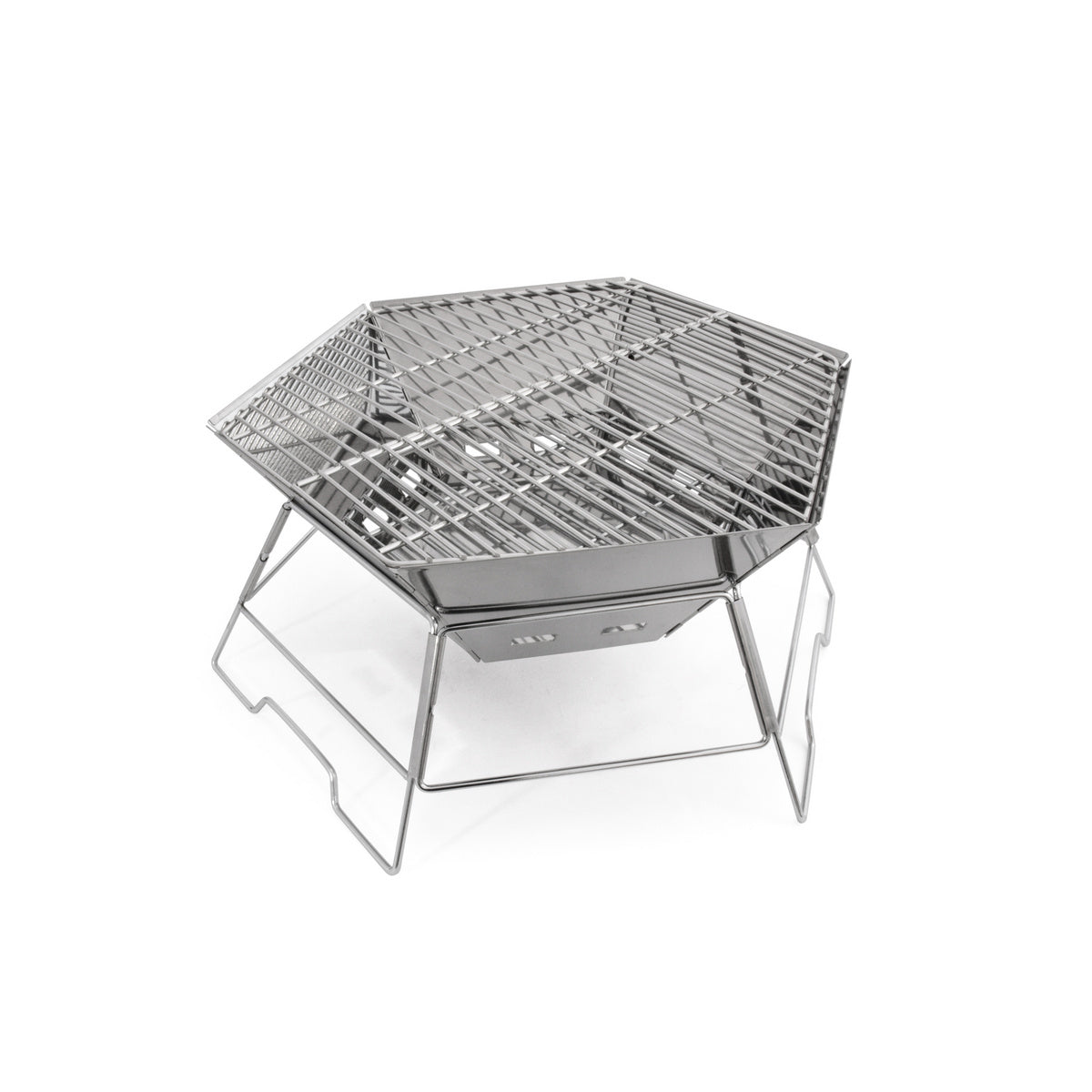 Grill und Feuerschale Hexagon