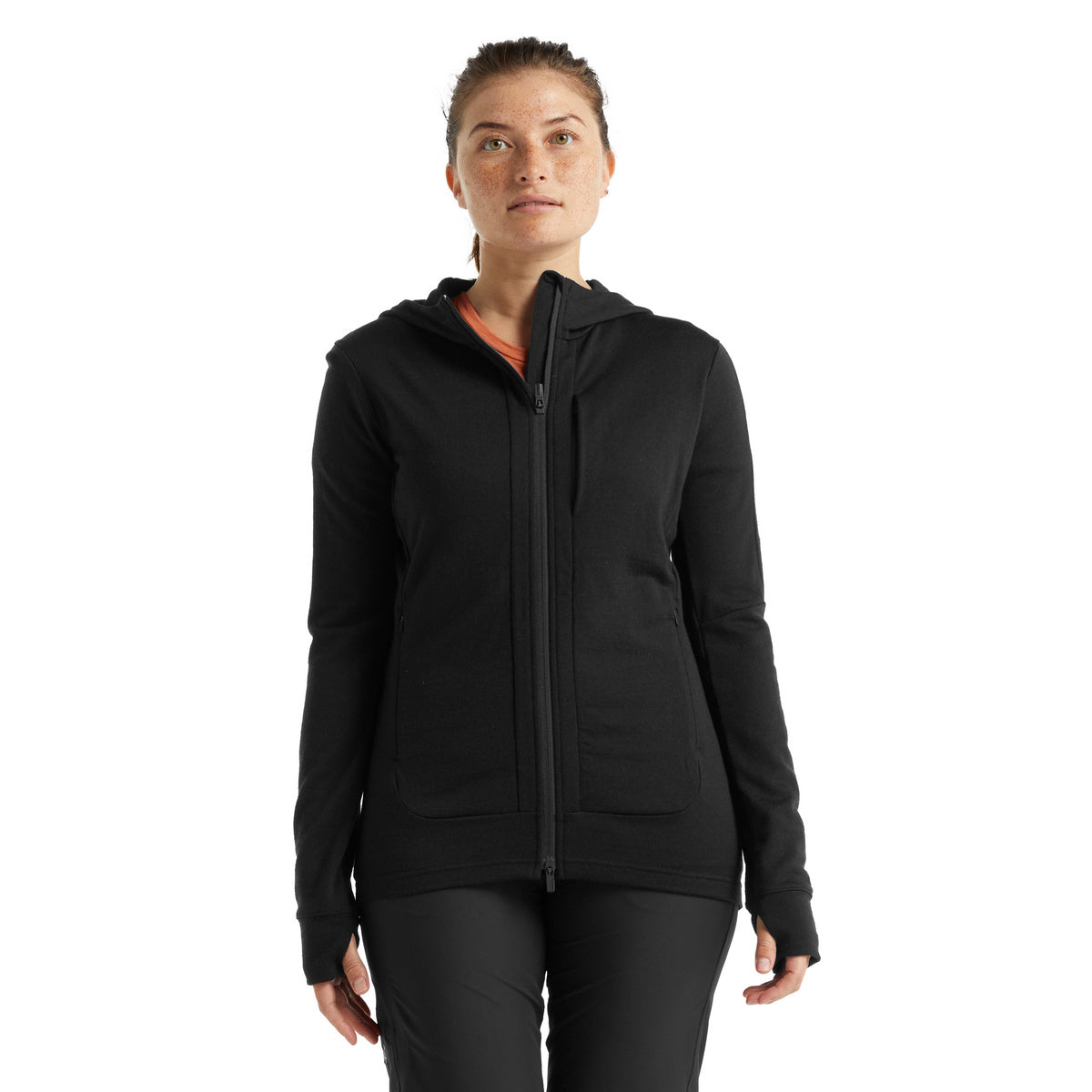 Wmns Merino Quantum III LS Zip Hood