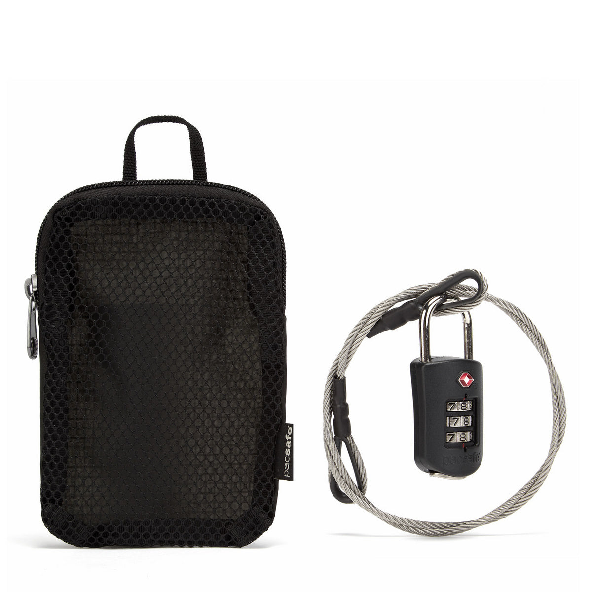 Prosafe 1000 comb. lock with steel cable