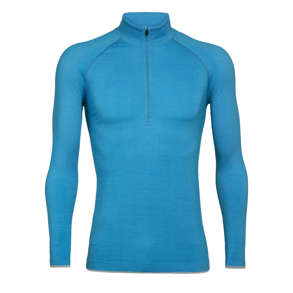 Mens 200 Zone Seamless LS Half Zip