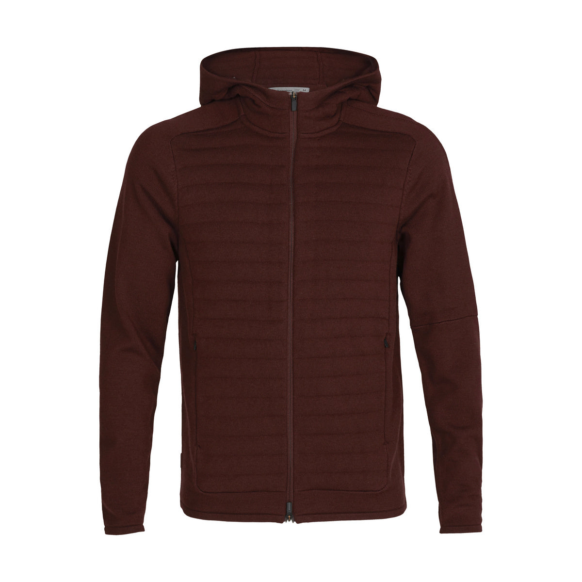 M ZoneKnit LS Zip Hood