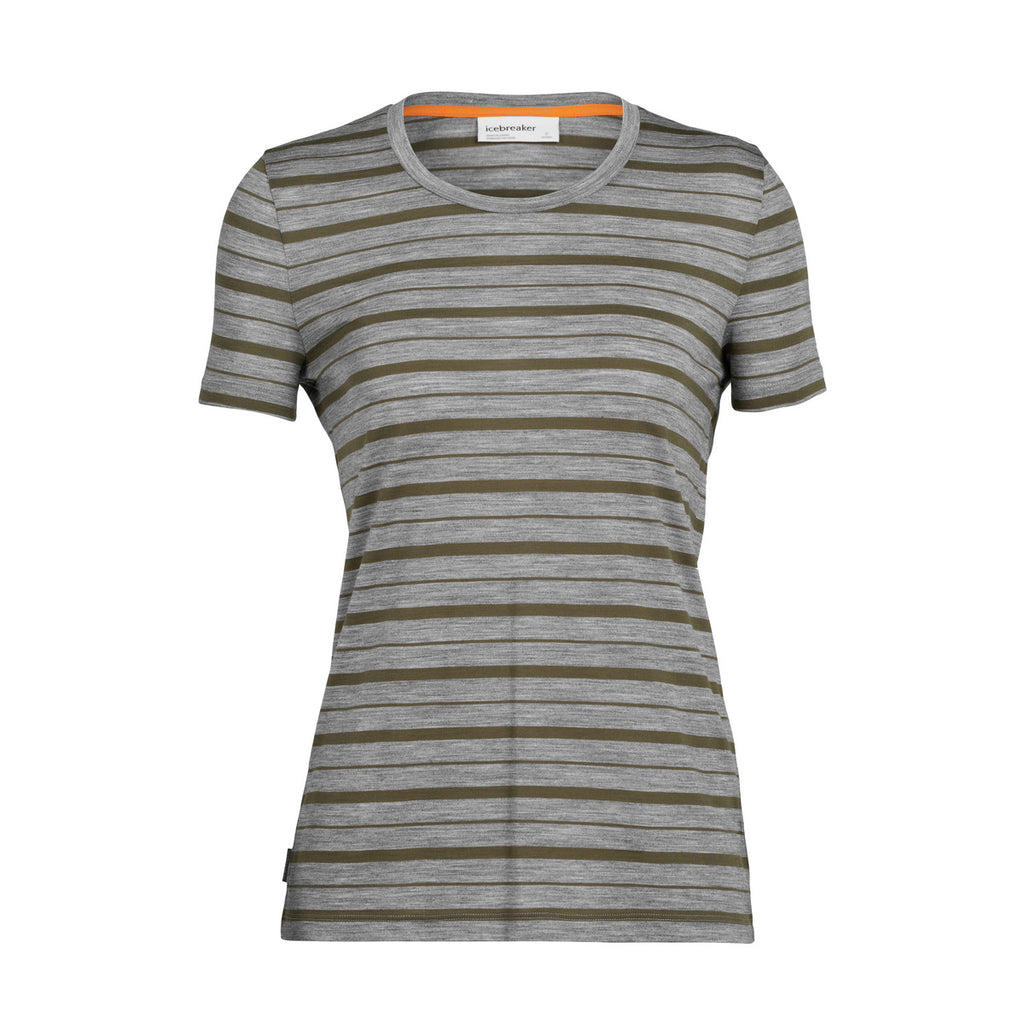 Wmns Merino Wave SS Tee Stripe