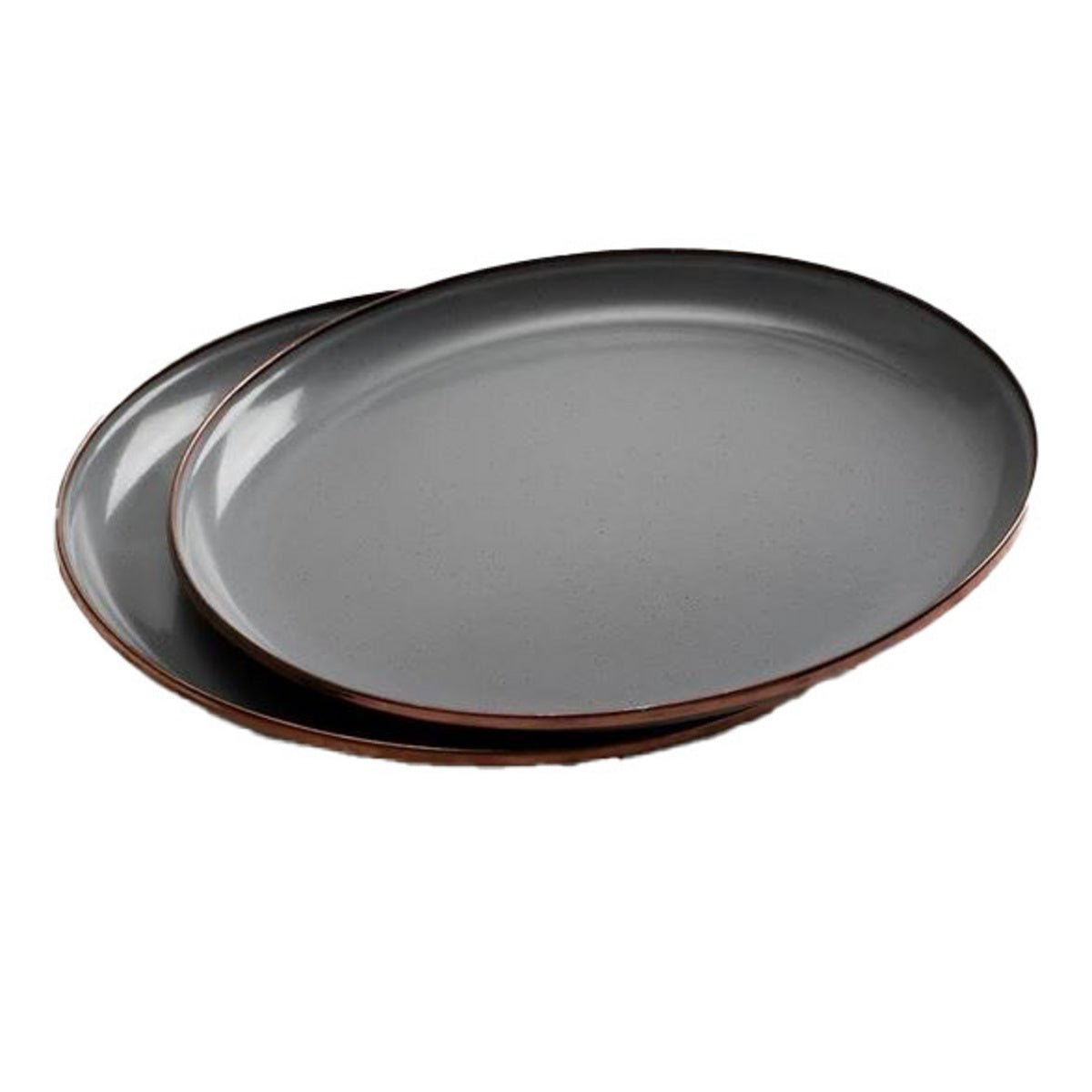 Teller klein Emaille 2er Set