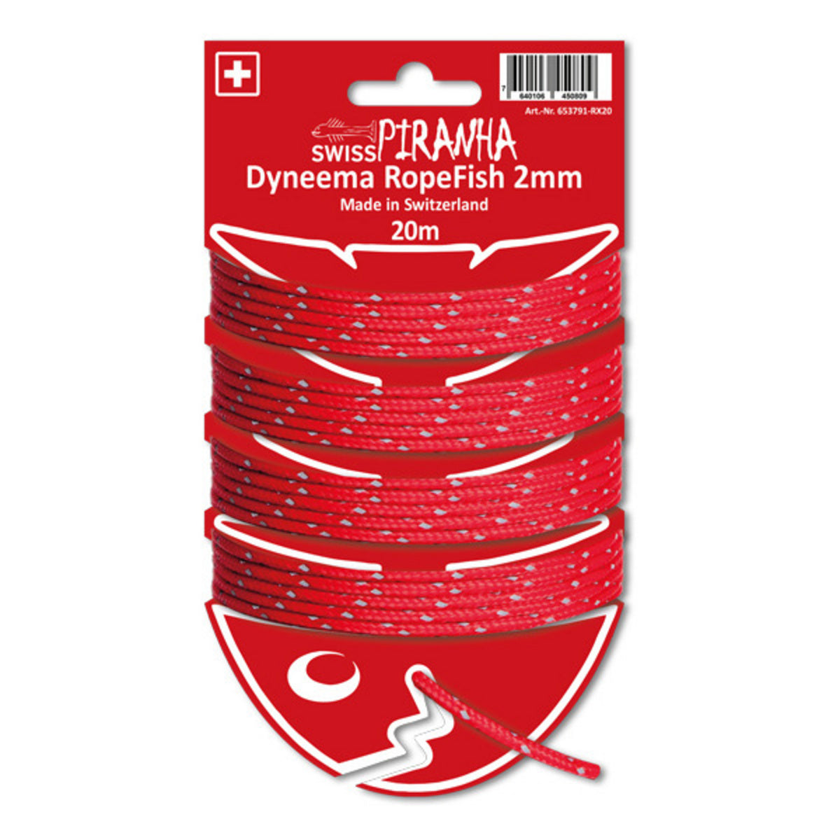 RopeFish Zeltschnur Dyneema 2mm reflective