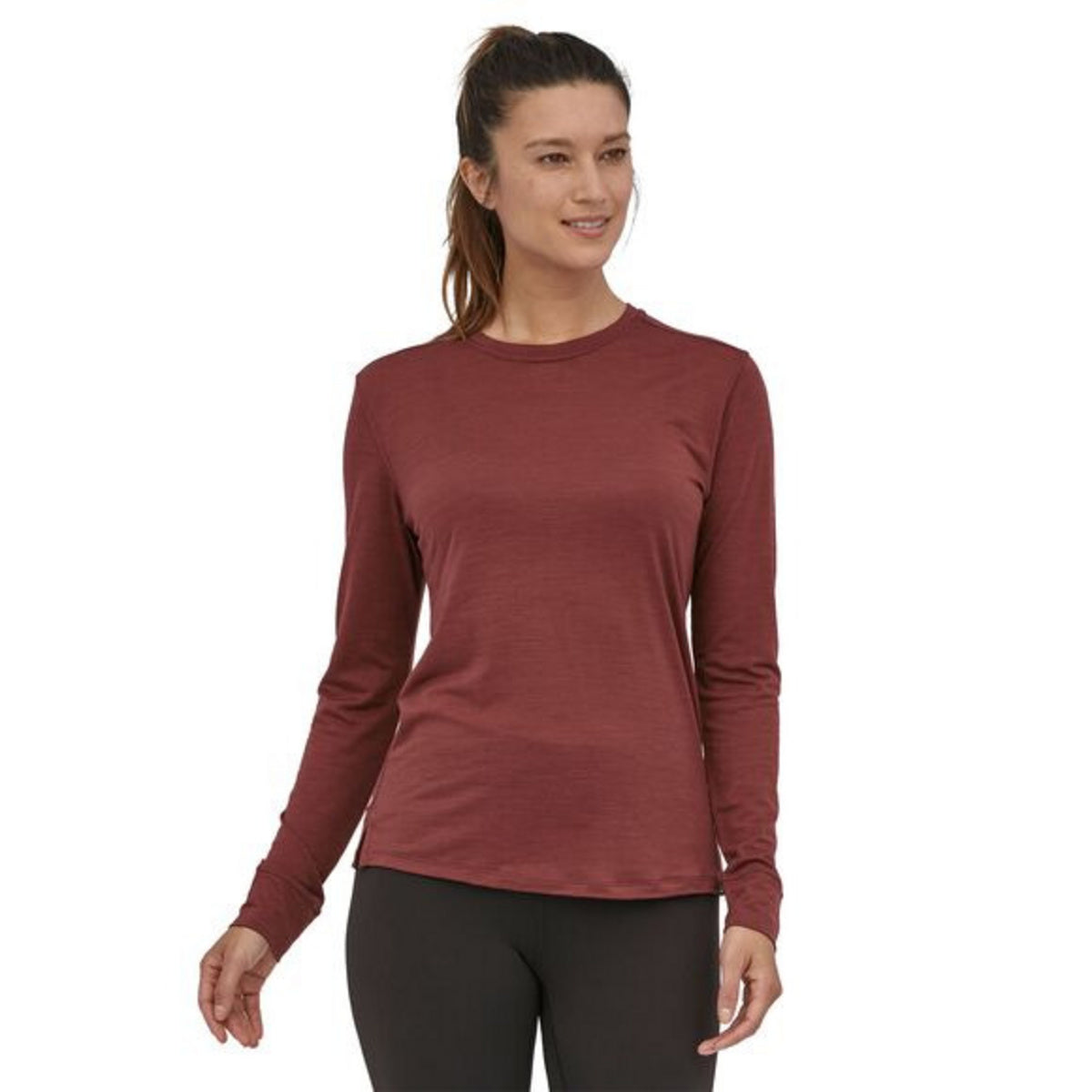W's L/S Cap Cool Merino Shirt