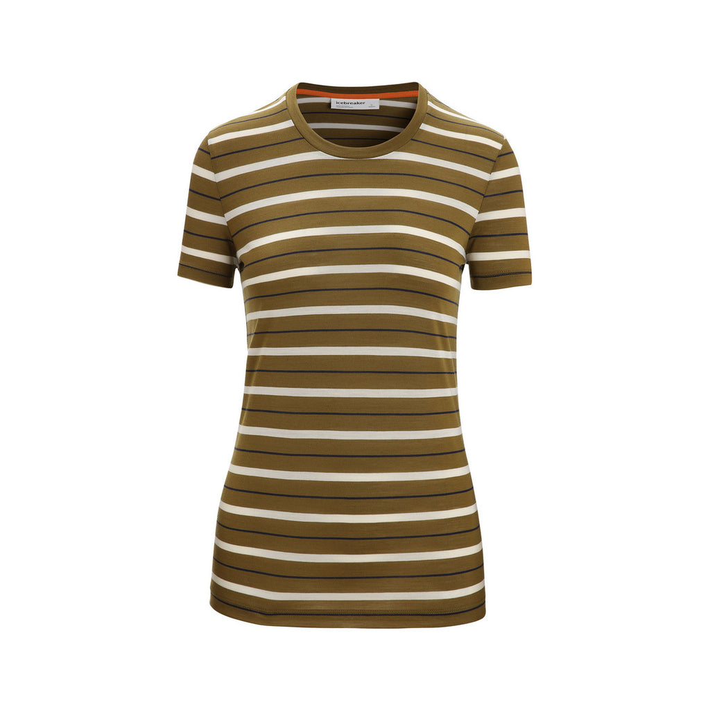 Wmns Merino Wave SS Tee Stripe
