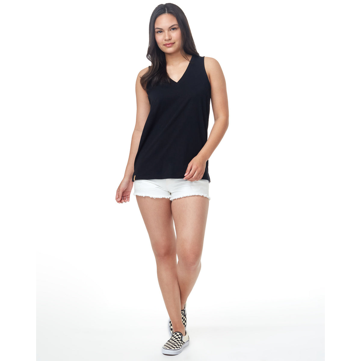 W TreeBlend V-Neck Tank
