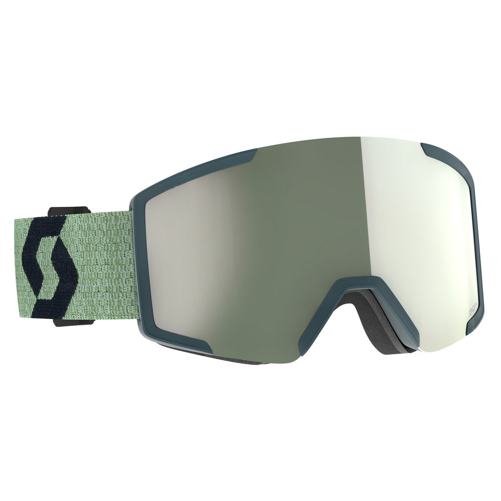 Shield AMP Pro Goggle, white chrome