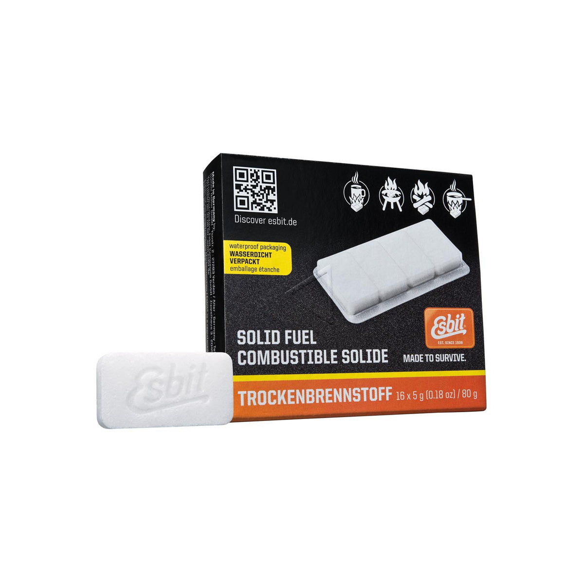 Trockenbrennstoff-Tabletten 16 x 5g