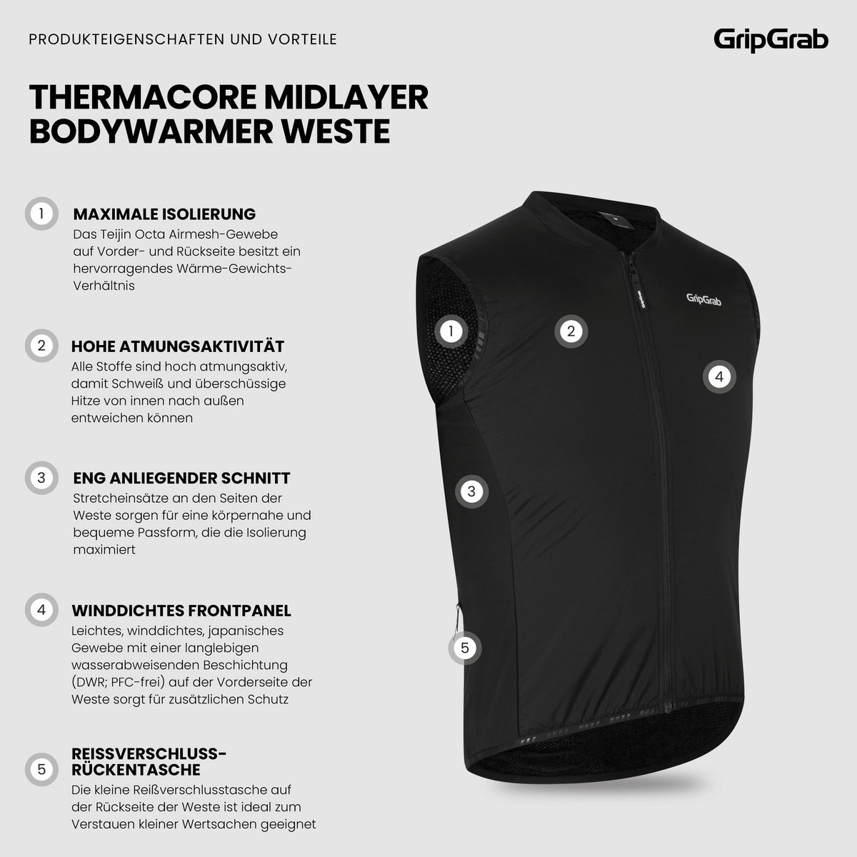 Mid-Layer Bodywarmer Vest