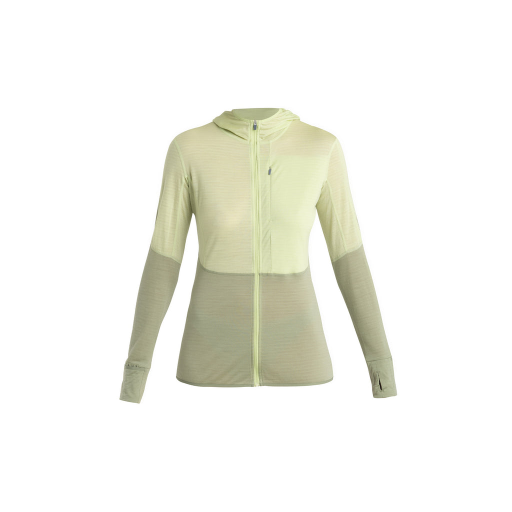 Wmns Merino 200 Realfleece Descender LS Zip Hoodie