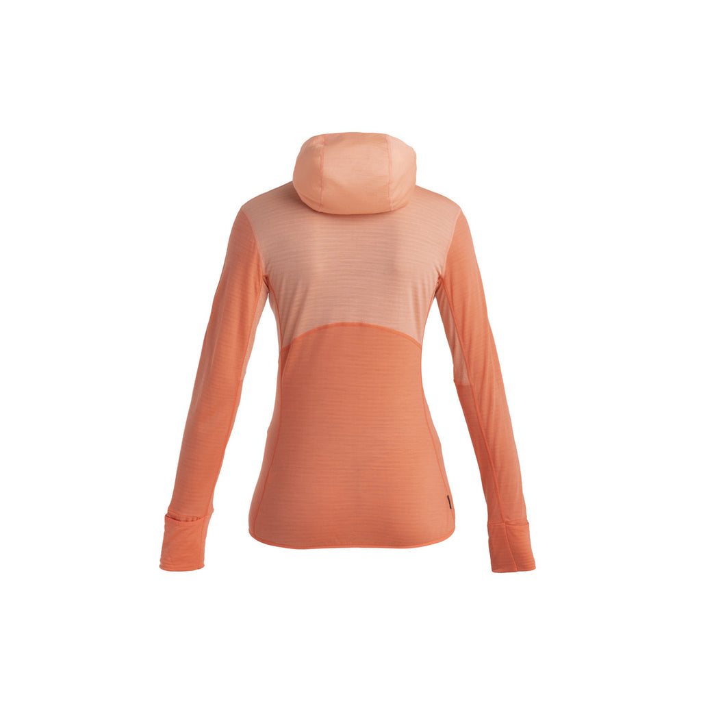 Wmns Merino 200 Realfleece Descender LS Zip Hoodie