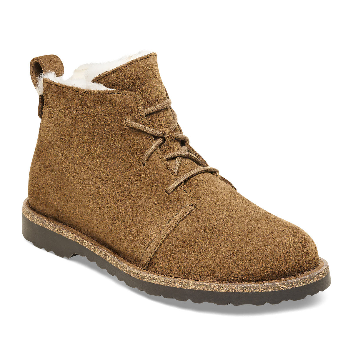 W Uppsala Chukka Shearling Suede Leather