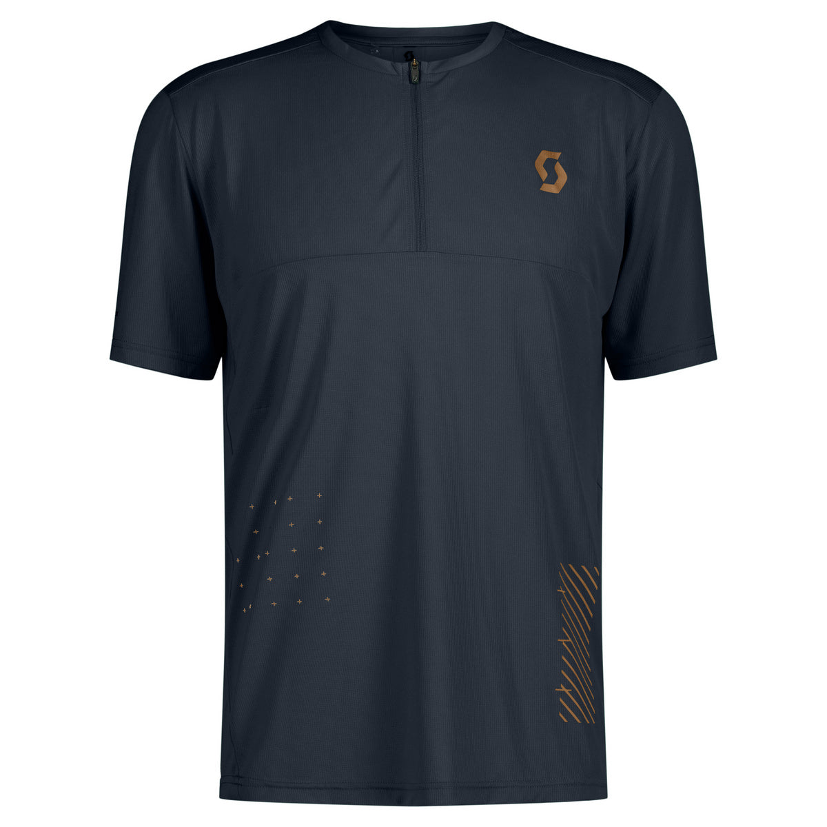 M's Trail Vertic Zip SS Tee