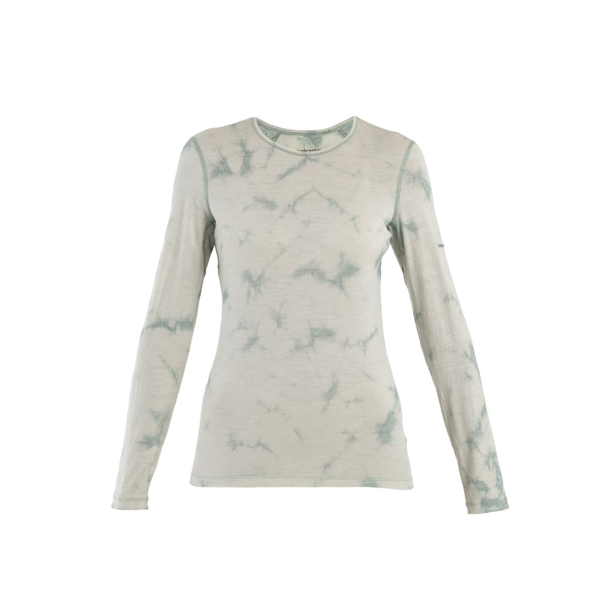 W Merino 200 Oasis LS Crewe Cloud Dye