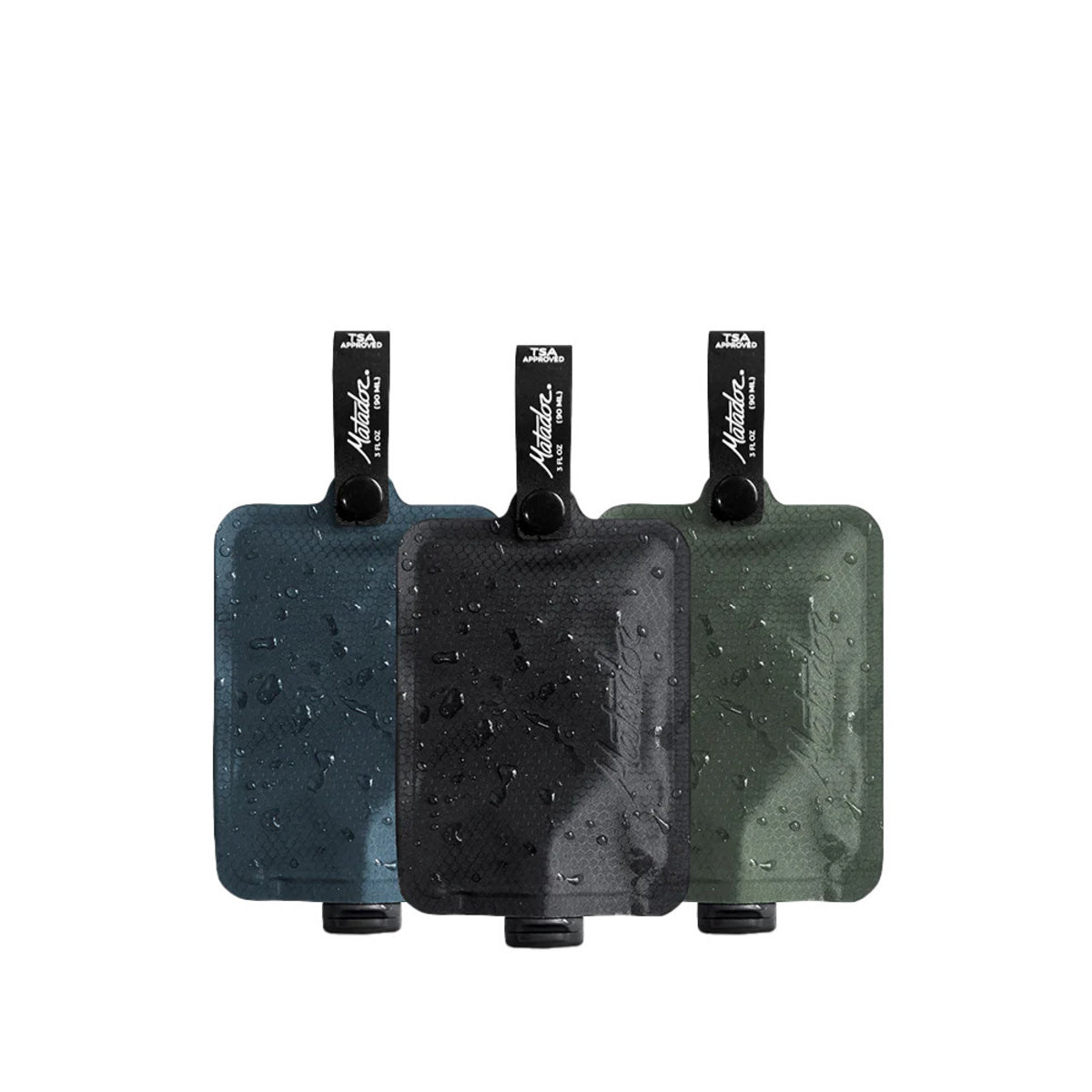 FlatPak Toiletry Bottles (3-Pack)