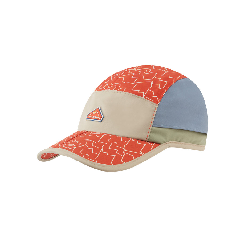 Poringland WP Fold Peak Printed Hiking Cap