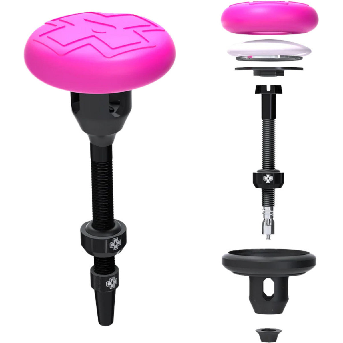 Tubeless Secure Tag Holder + Valve Kit