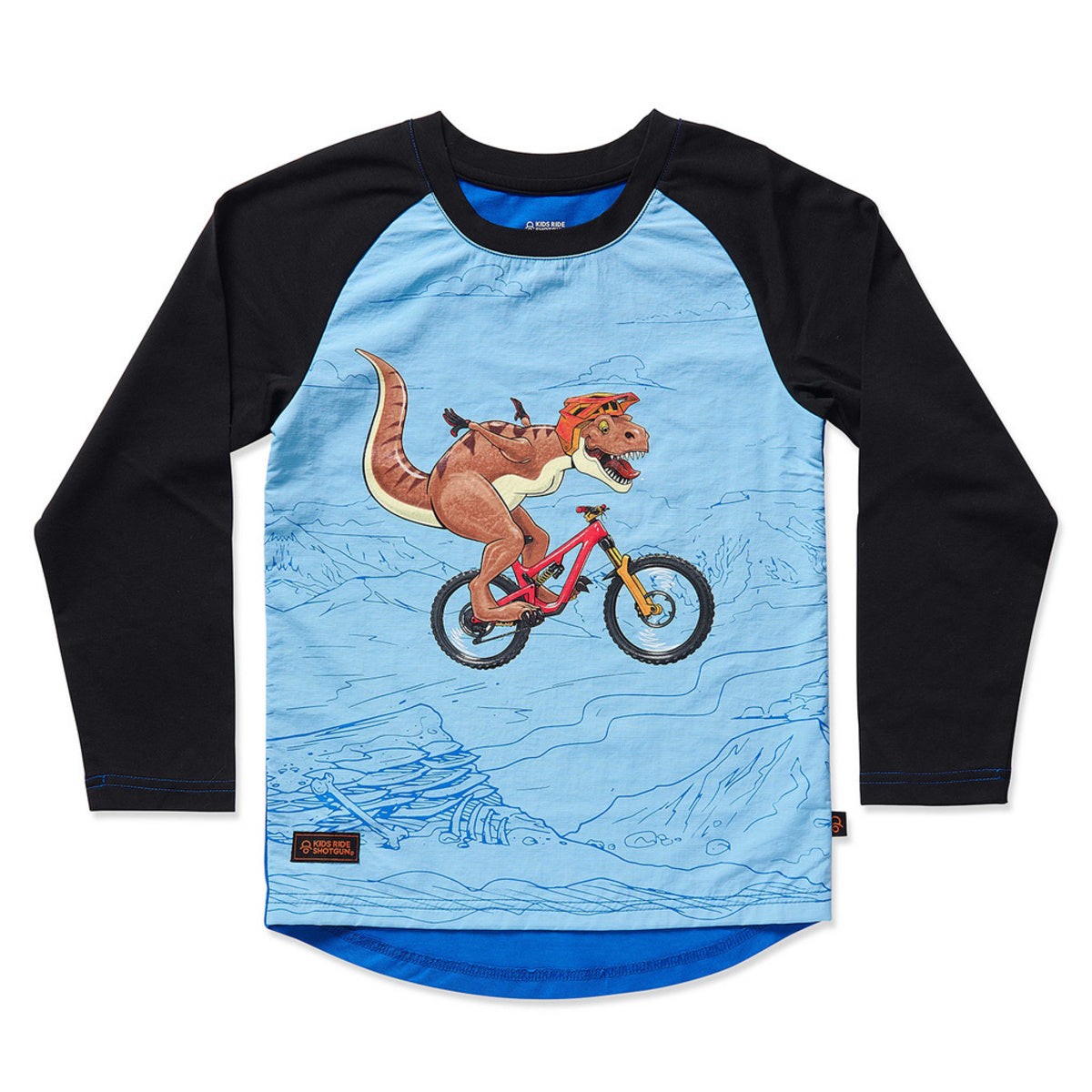 Dino Windproof Kids MTB Jersey