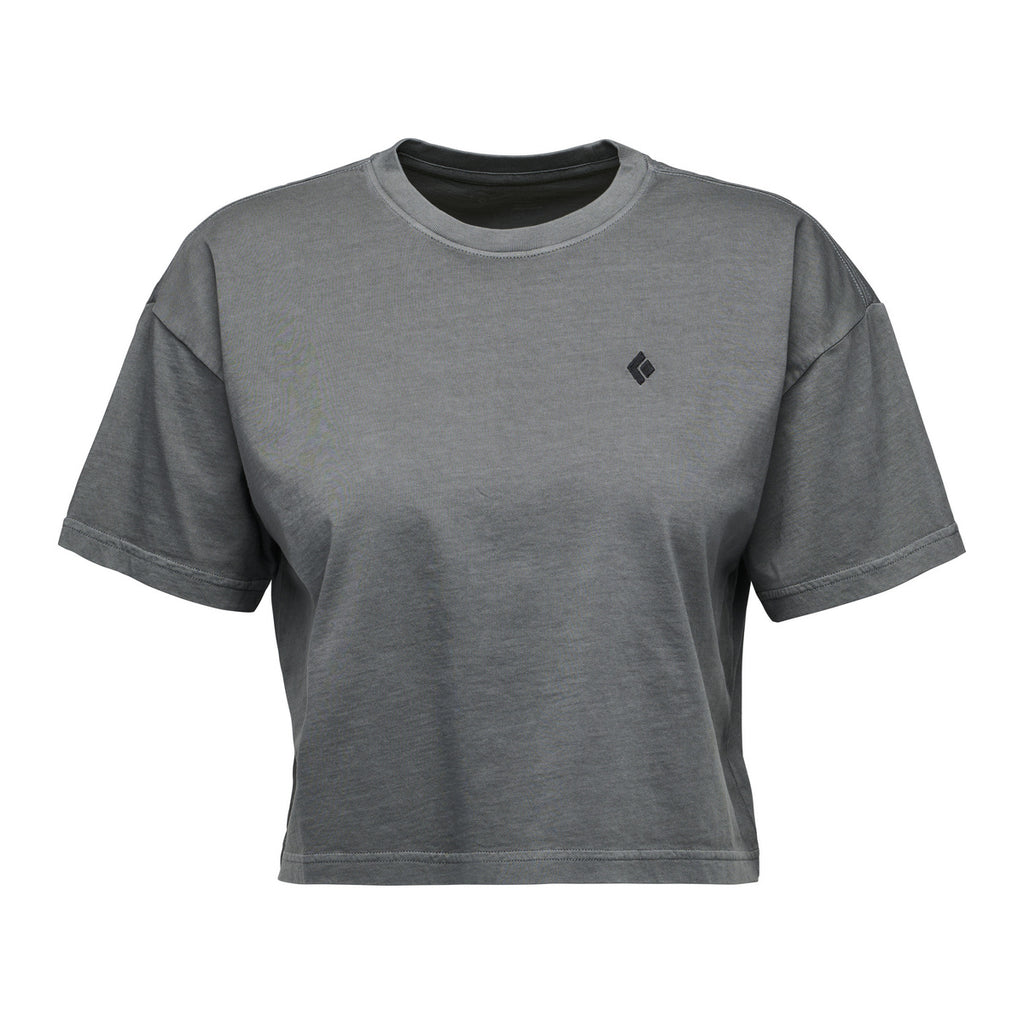W Diamond Crop SS Tee