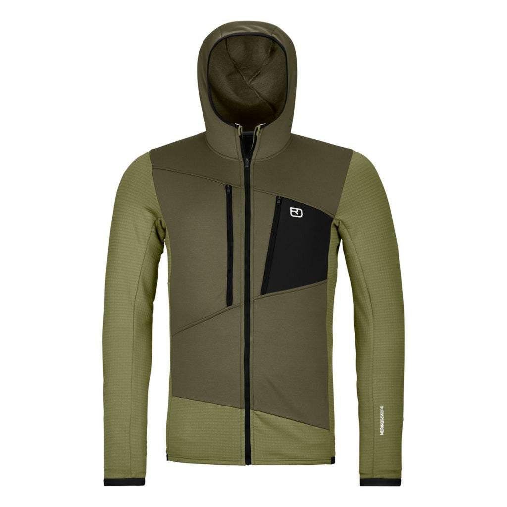 Fleece Grid Hoody M