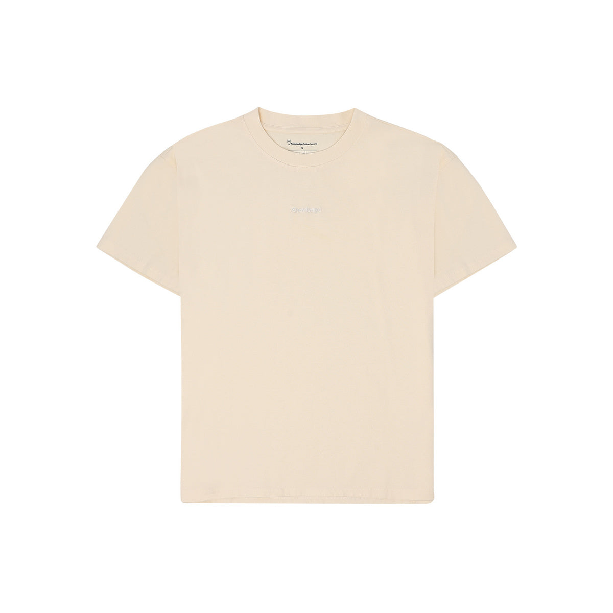 Loose Hvy Single T-Shirt With Logo Chest Embr. W