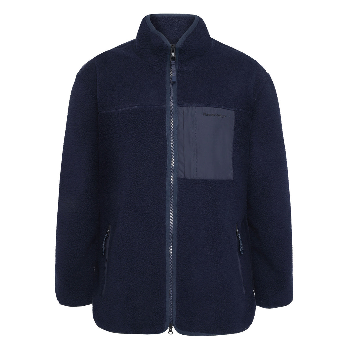Loose Fit Zip Fleece W