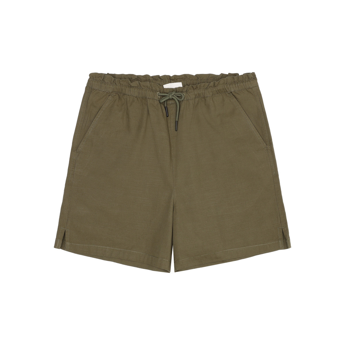 Boardwalk Slub Shorts With Elastic Waist W