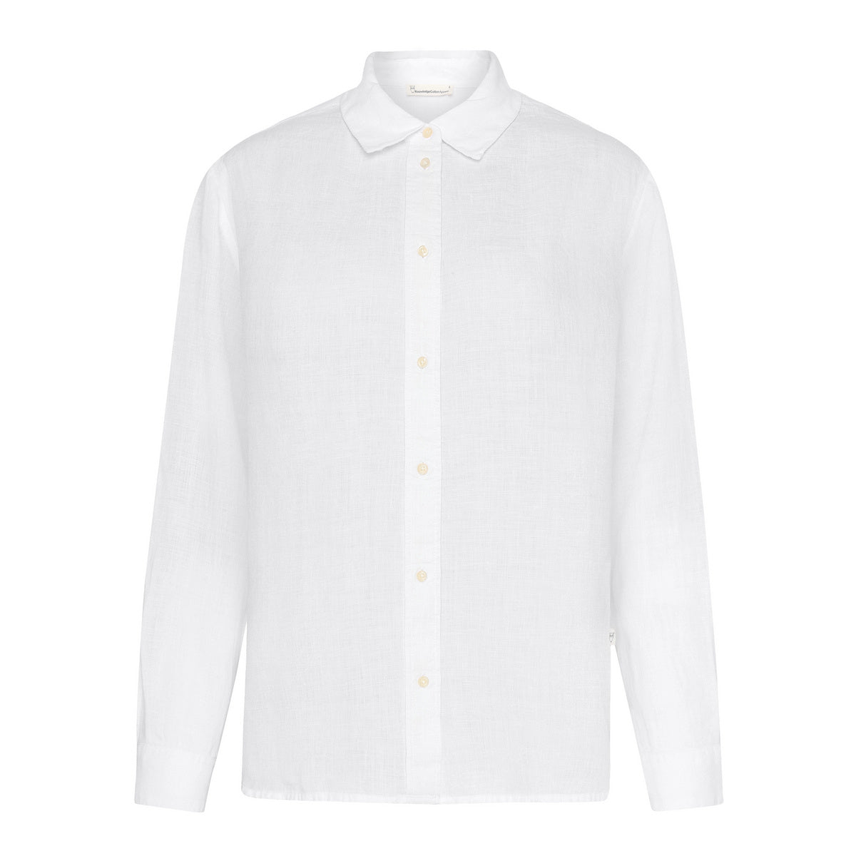 Loose Linen Long Sleeved Shirt W