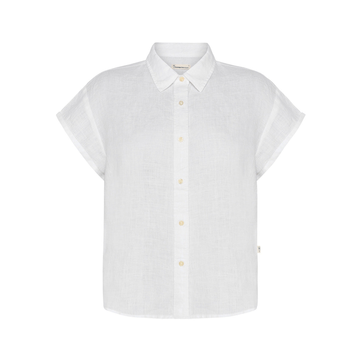Aster Fold Up Short Sleeve Linen Shirt W
