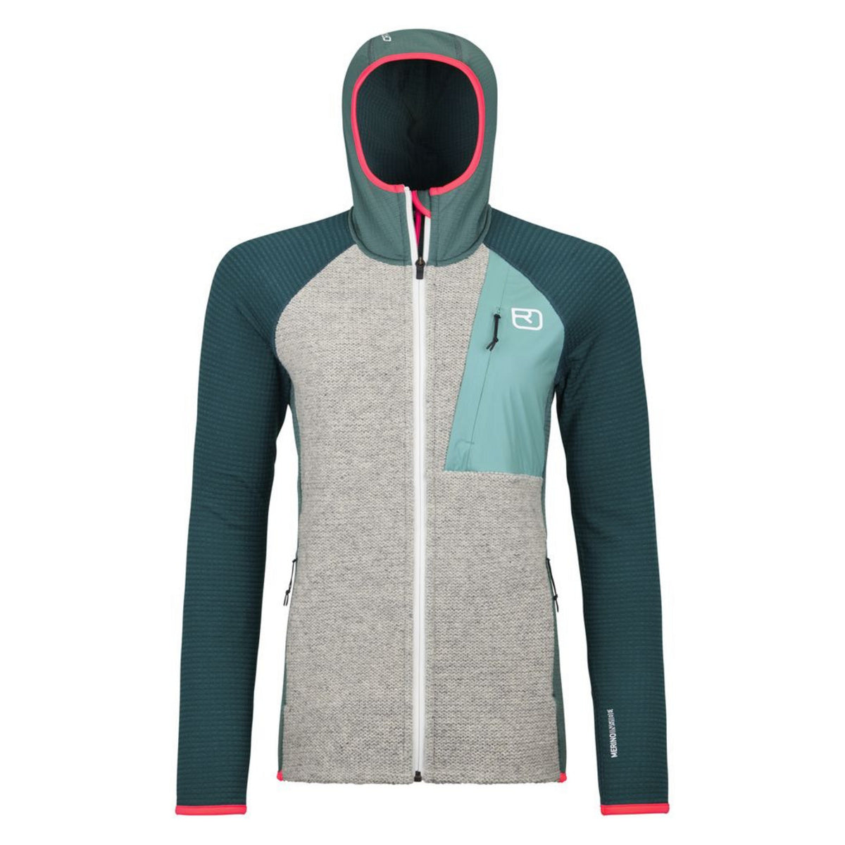 Fleece GP Classic Knit Hoody W