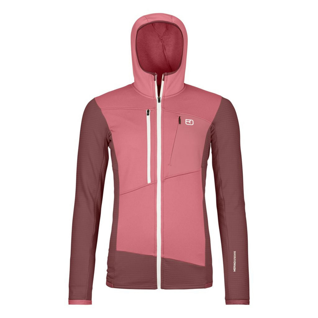 Fleece Grid Hoody W