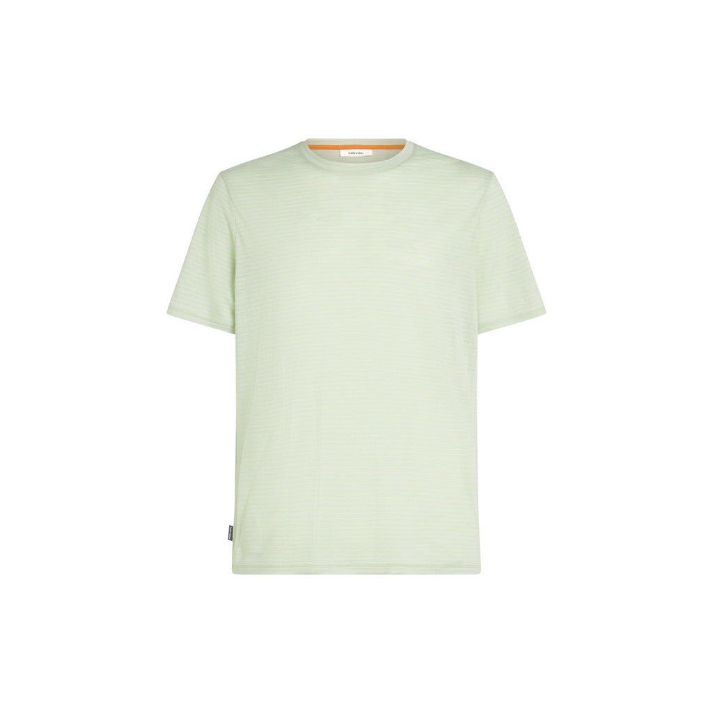Men Merino Linen SS Tee Stripe