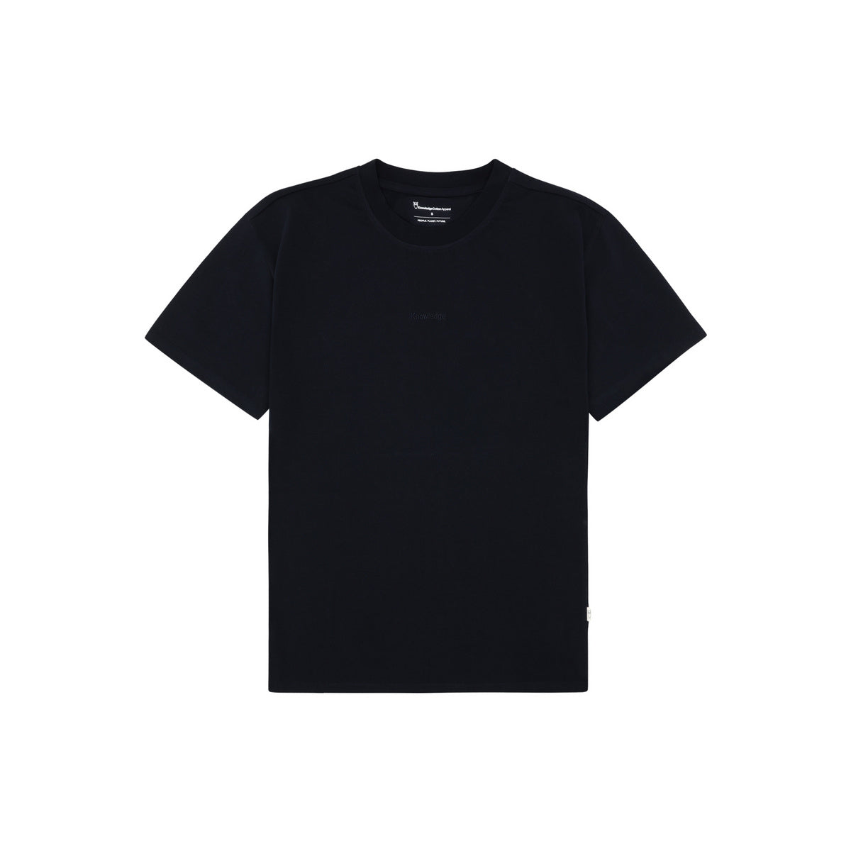Loose Hvy Single T-Shirt With Logo Chest Embr. W