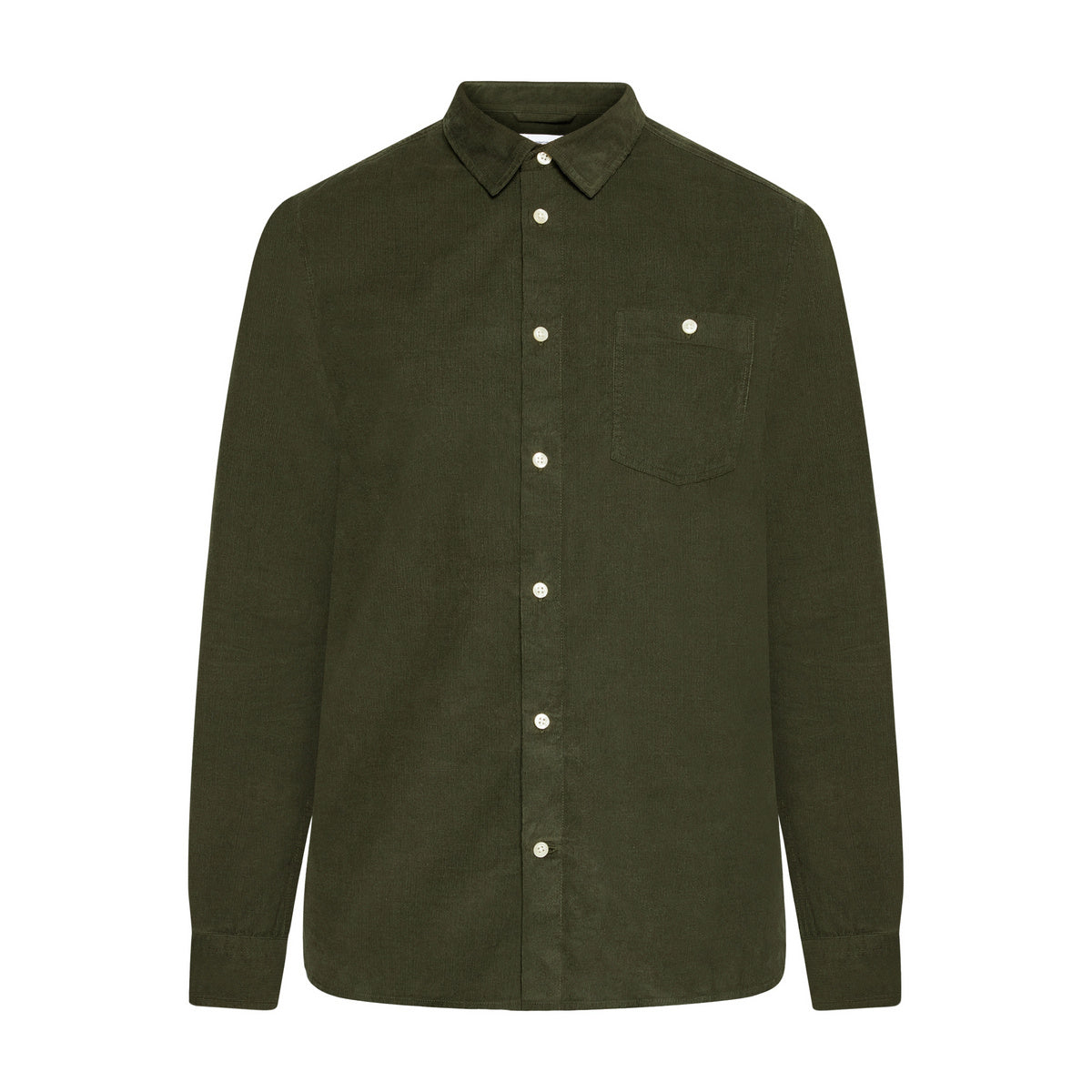 Regular Fit 26-Wales Corduroy Shirt M