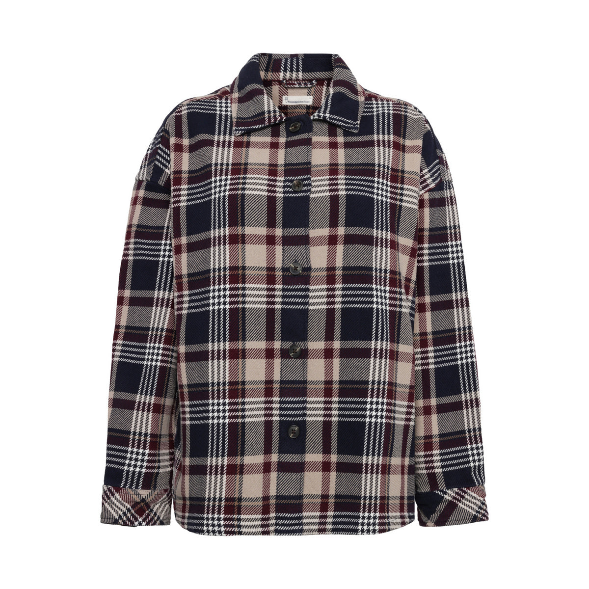 Heavy Flannel Check Overshirt W
