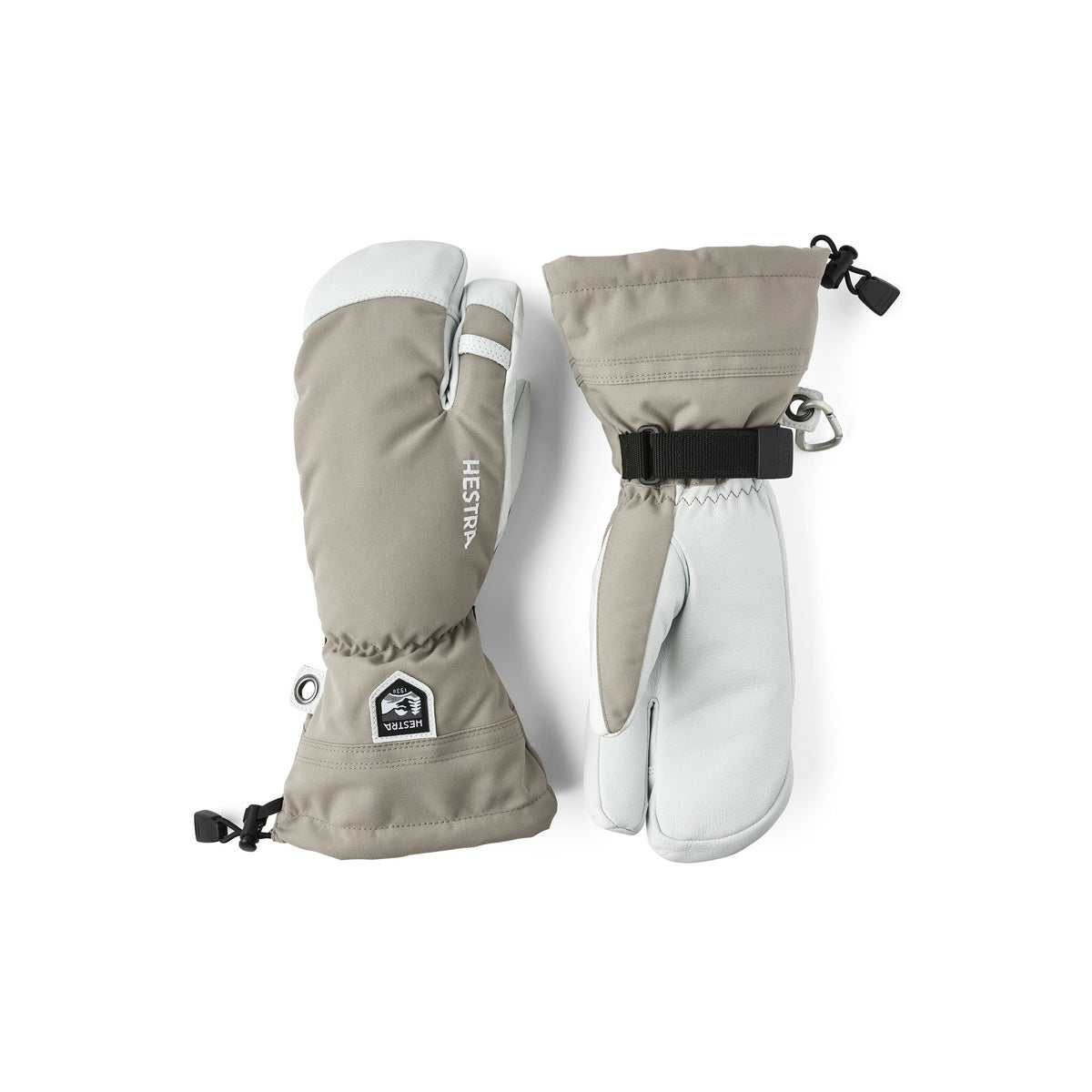Army Leather Heli Ski 3-Finger