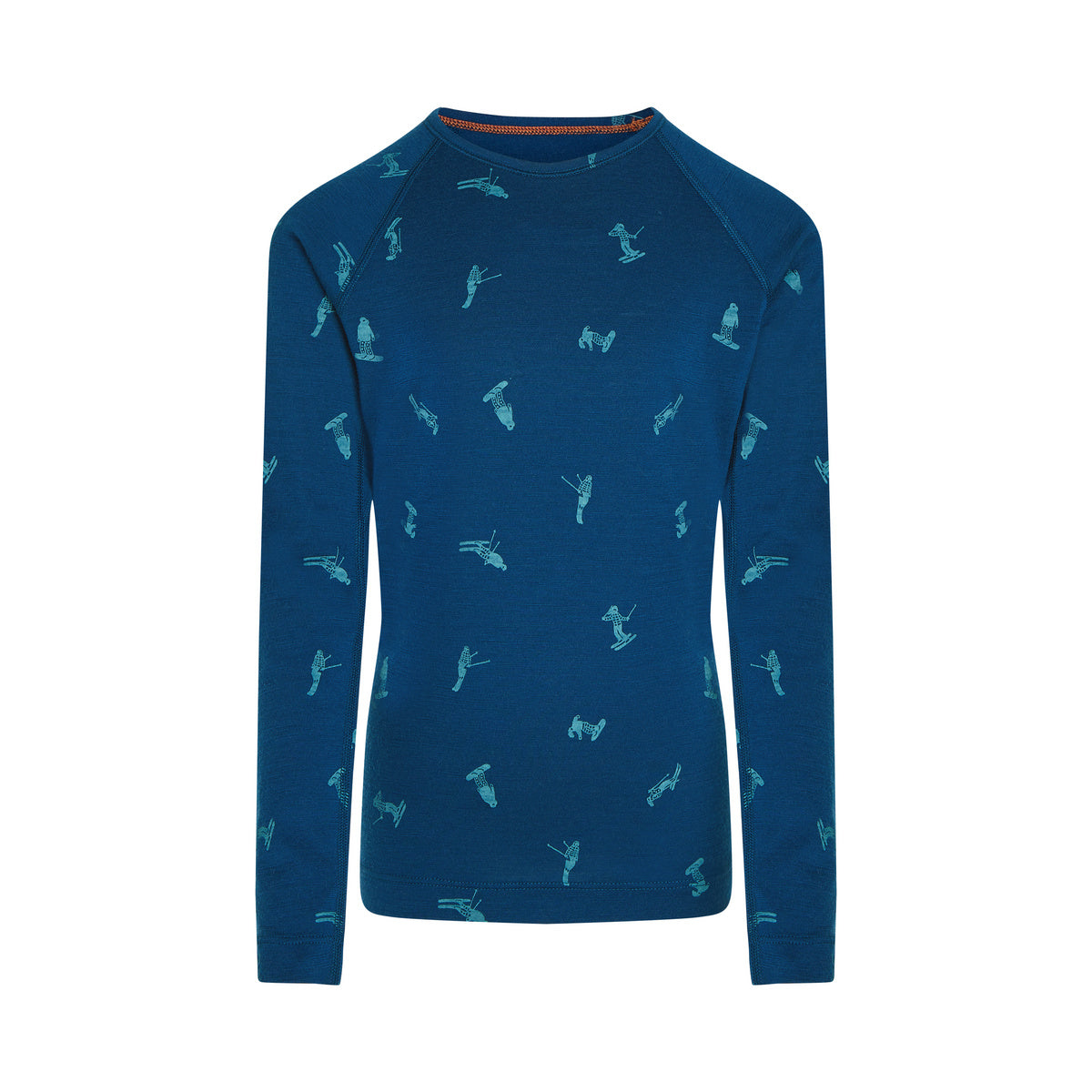 Kids Merino 200 Oasis LS Crewe Snow Day
