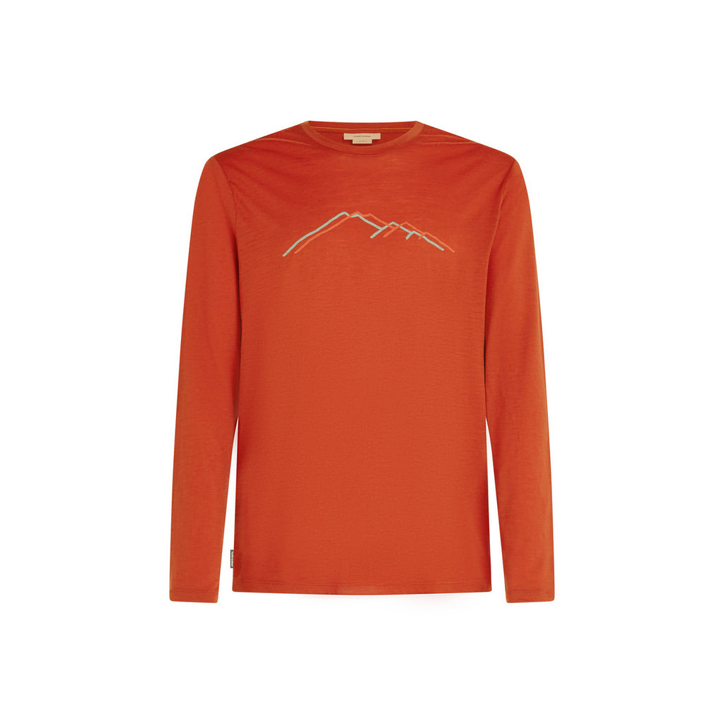 M Merino 150 Tech Lite LS Tee Rainer Ridge
